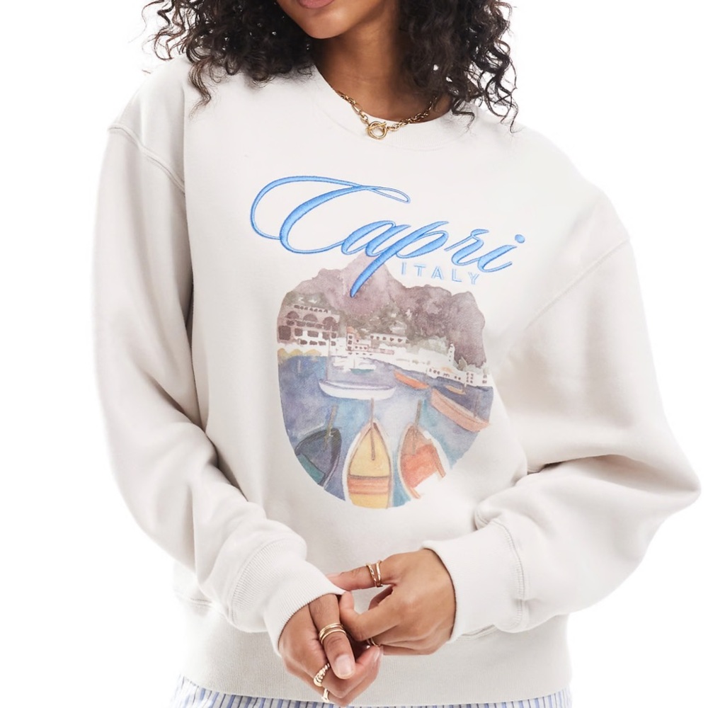 NWT Abercrombie Destination Sweatshirt